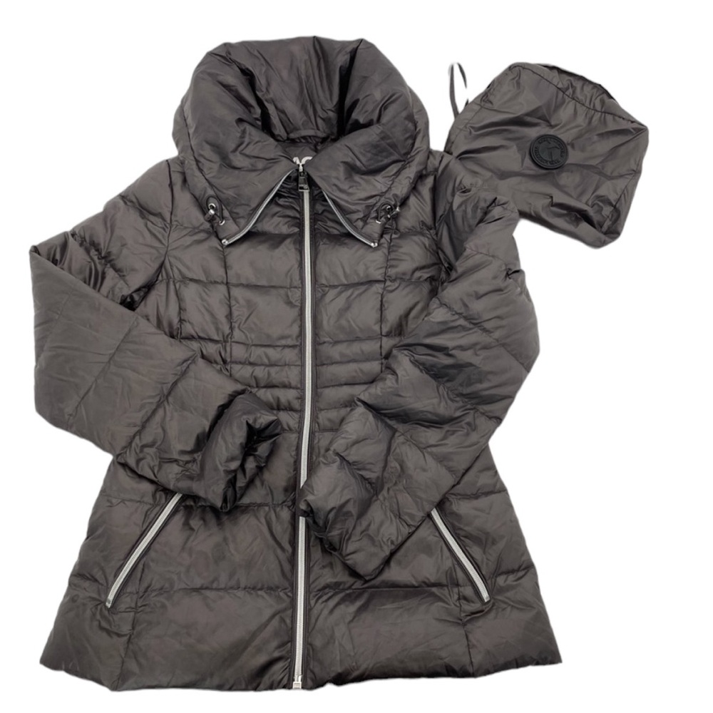 Karl Lagerfeld Down Coat XS Brown - Picture 6 of 15